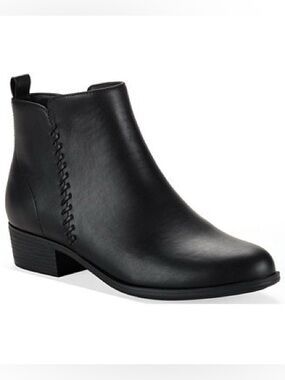 Style & Co Aidenn Black Ankle Boots